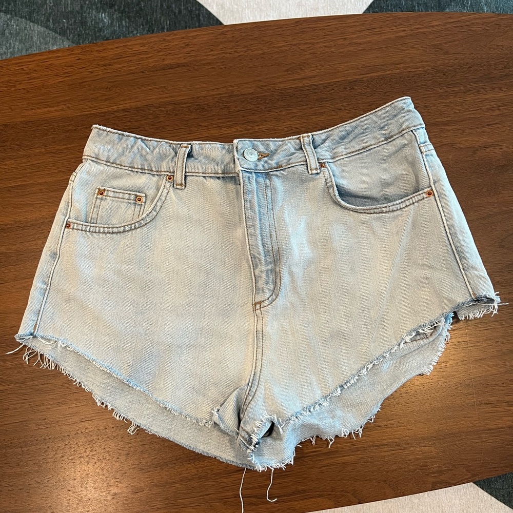 TopShop Moto Mom Jean Shorts